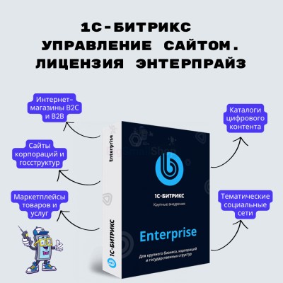 1С-Битрикс: Управление сайтом. Лицензия Энтерпрайз - купить в Таежном